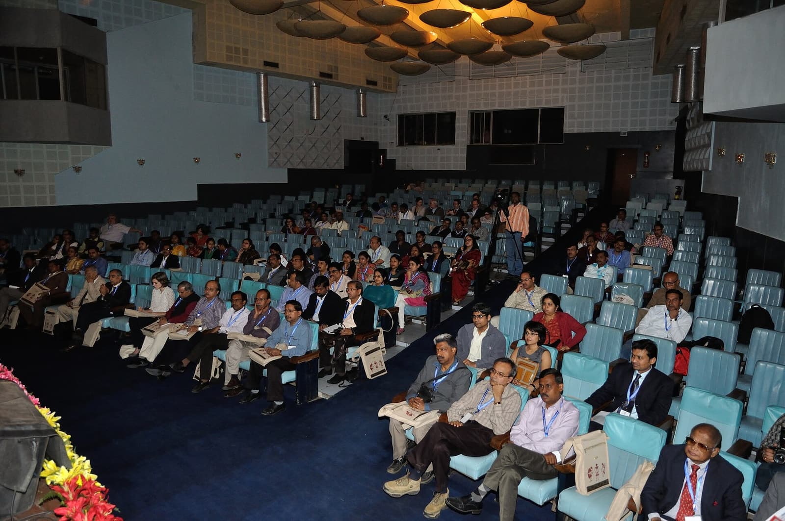 A conference audience