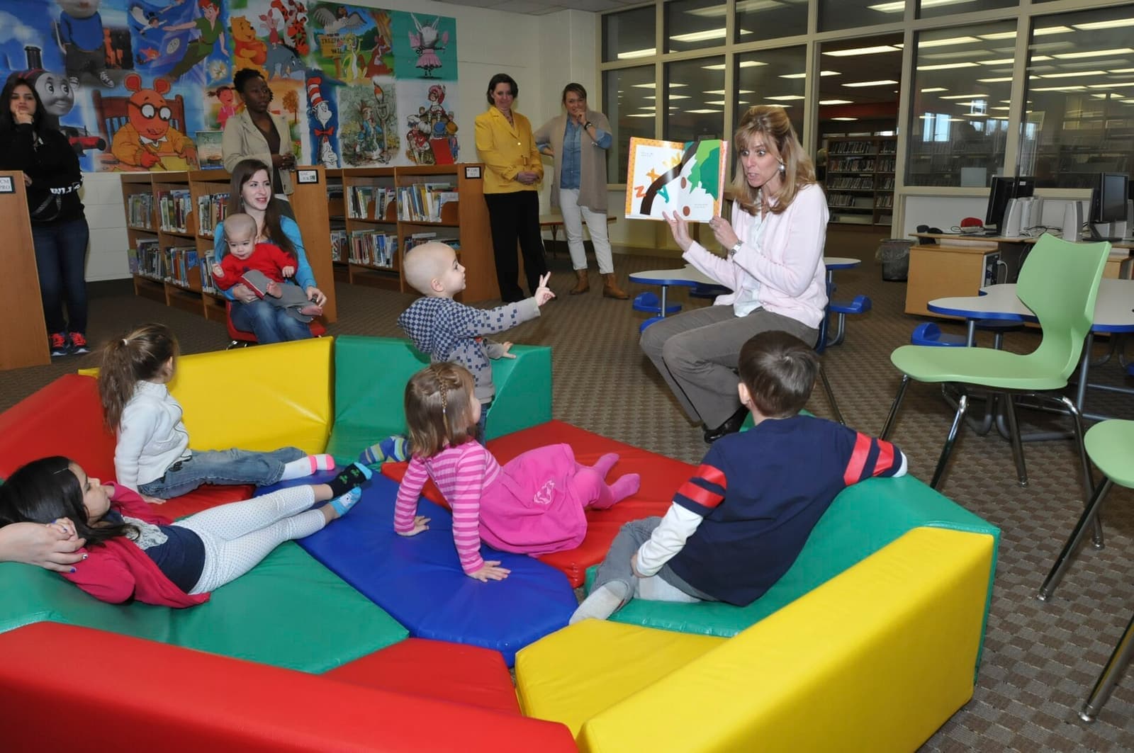 Children at a family event