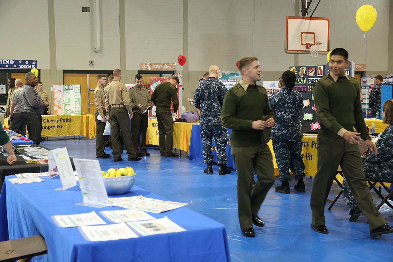 A community health fair