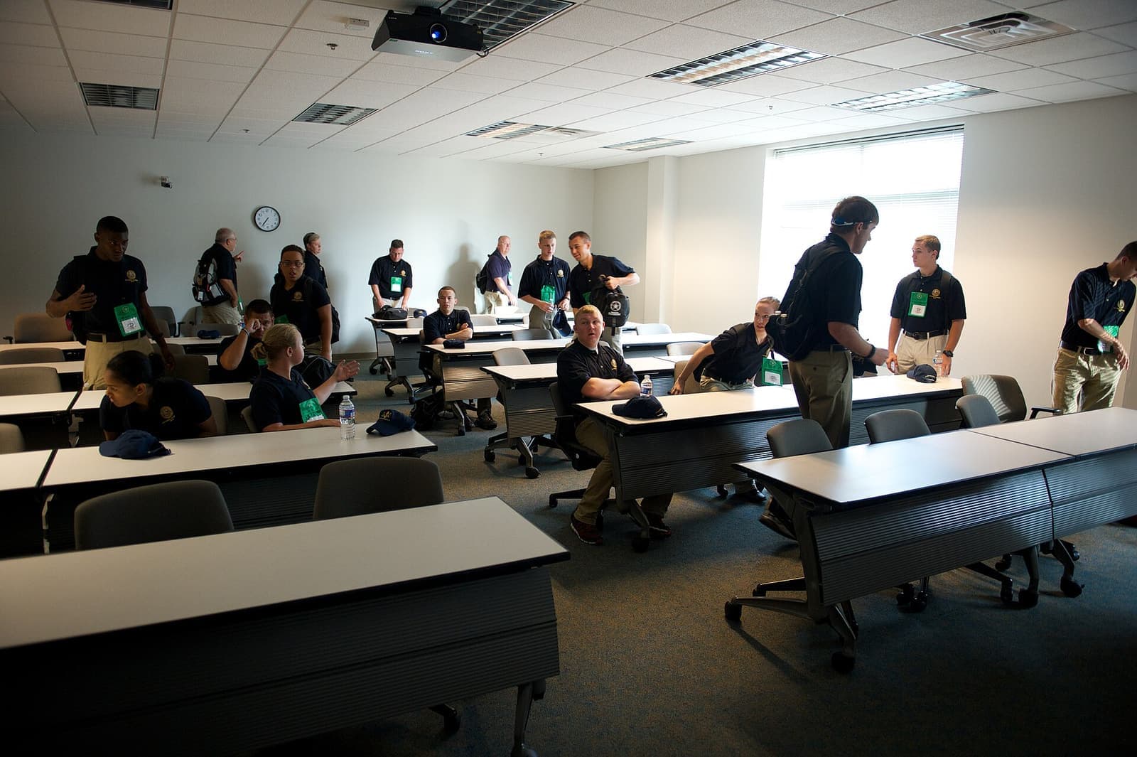 A workshop in progress