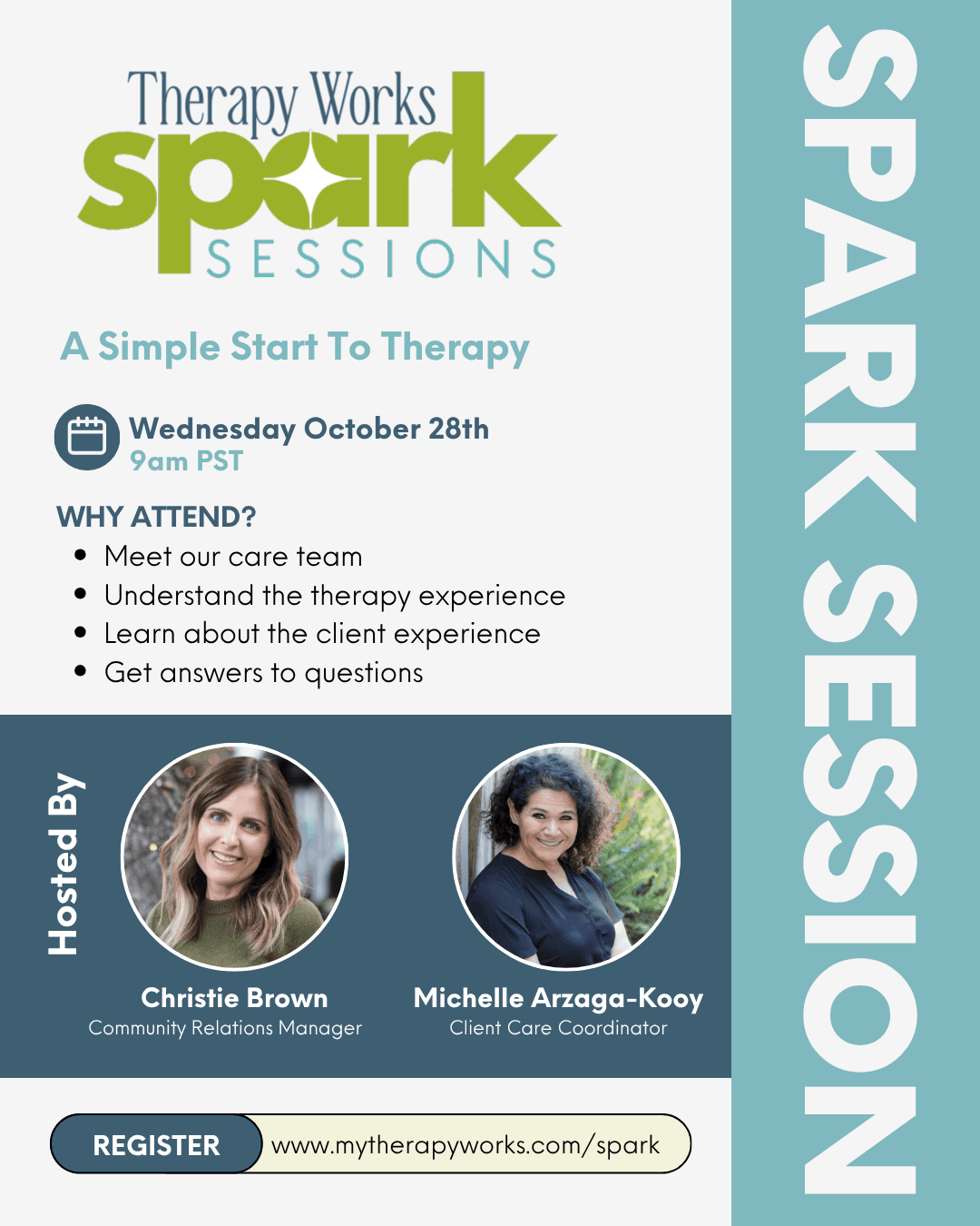 Spark Session: Informational Therapy Webinar