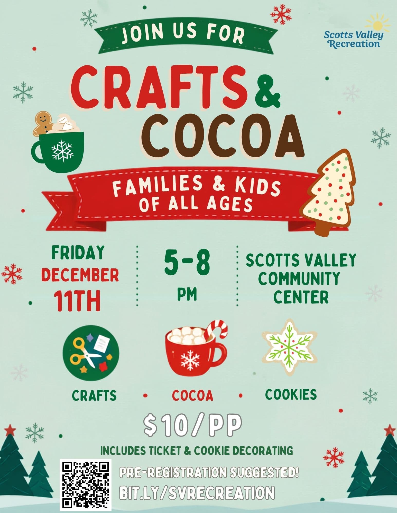 Crafts & Cocoa Event